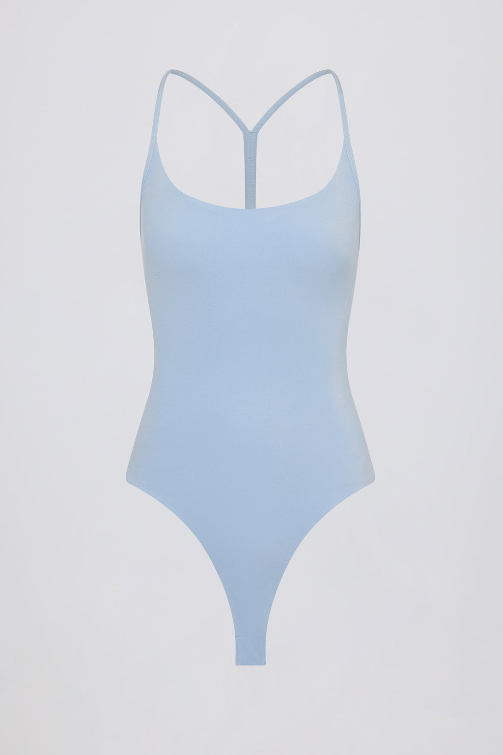 Cut-Out Bodysuit in Sky