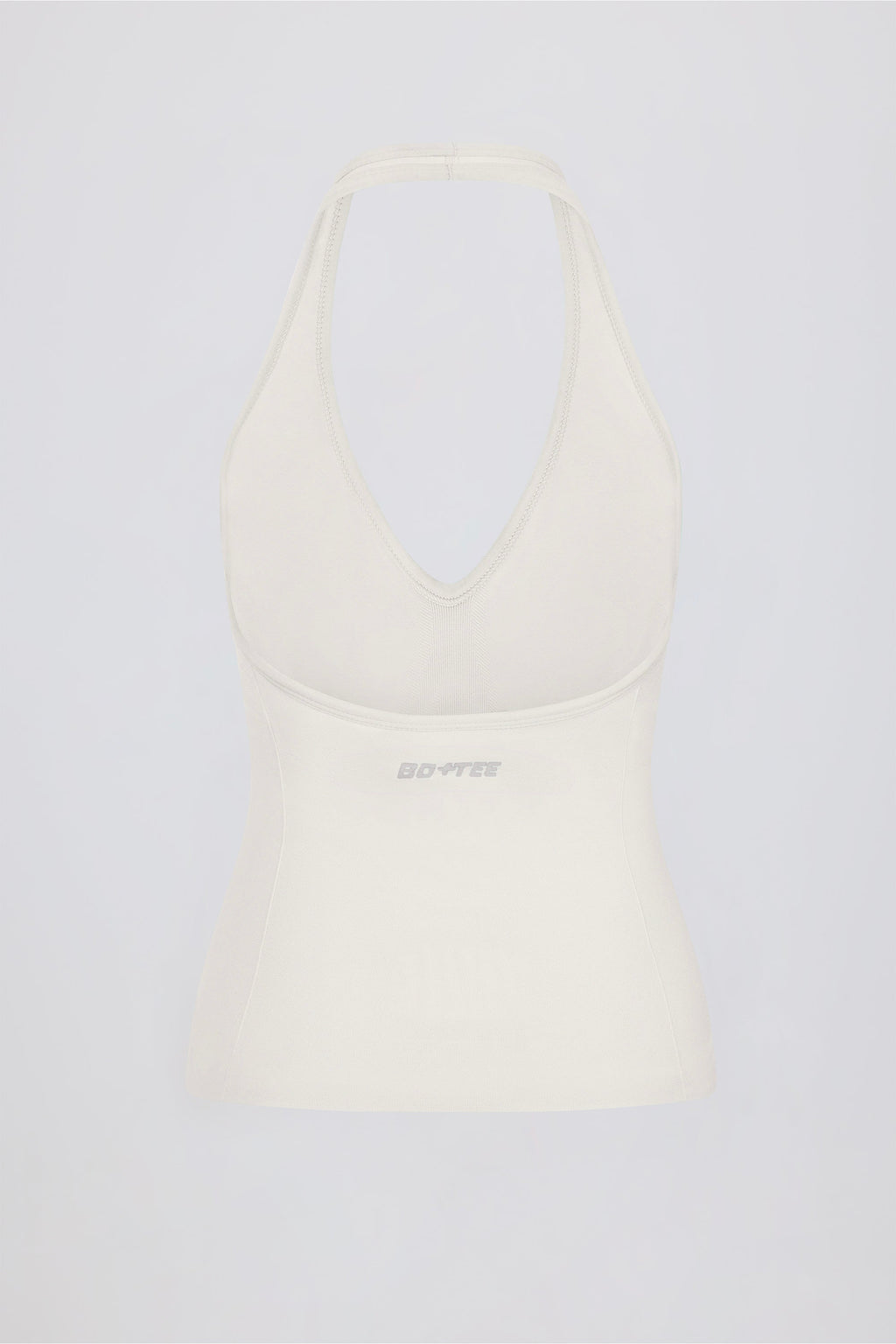 Define Luxe Halterneck Tank Top in White