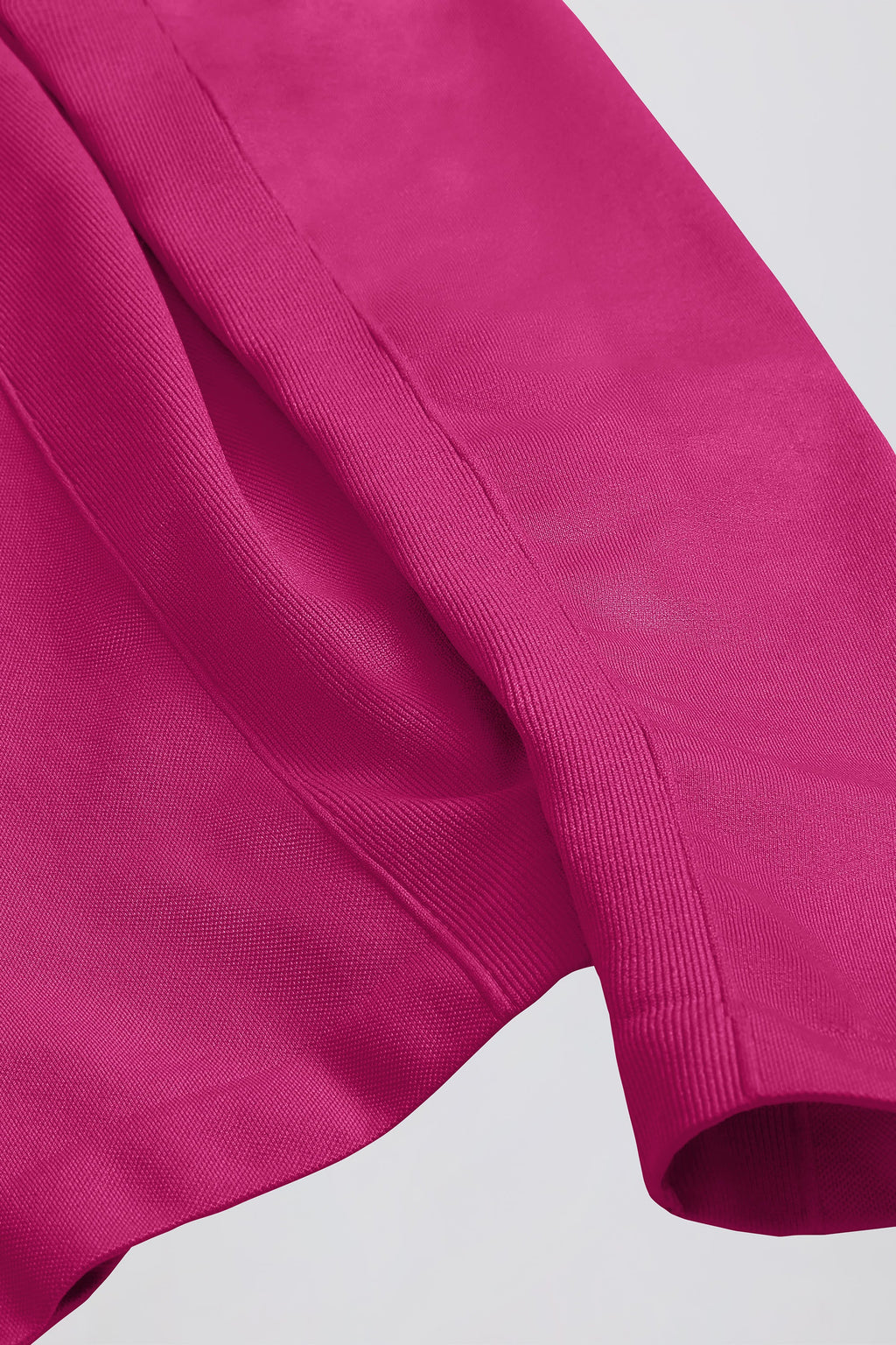 Define Luxe Zip-Up Jacket in Berry