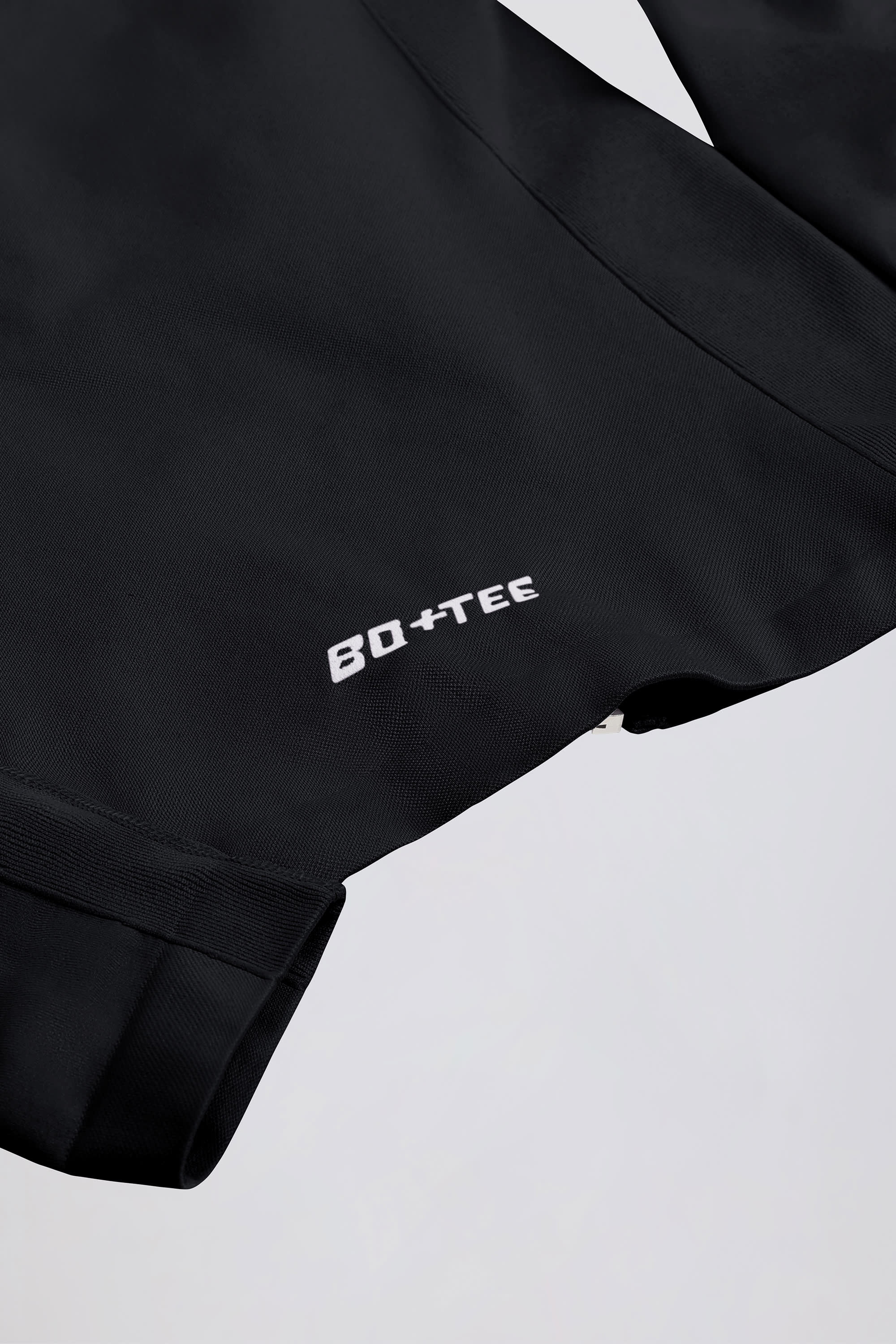 Define Luxe Zip-Up Jacket in Black