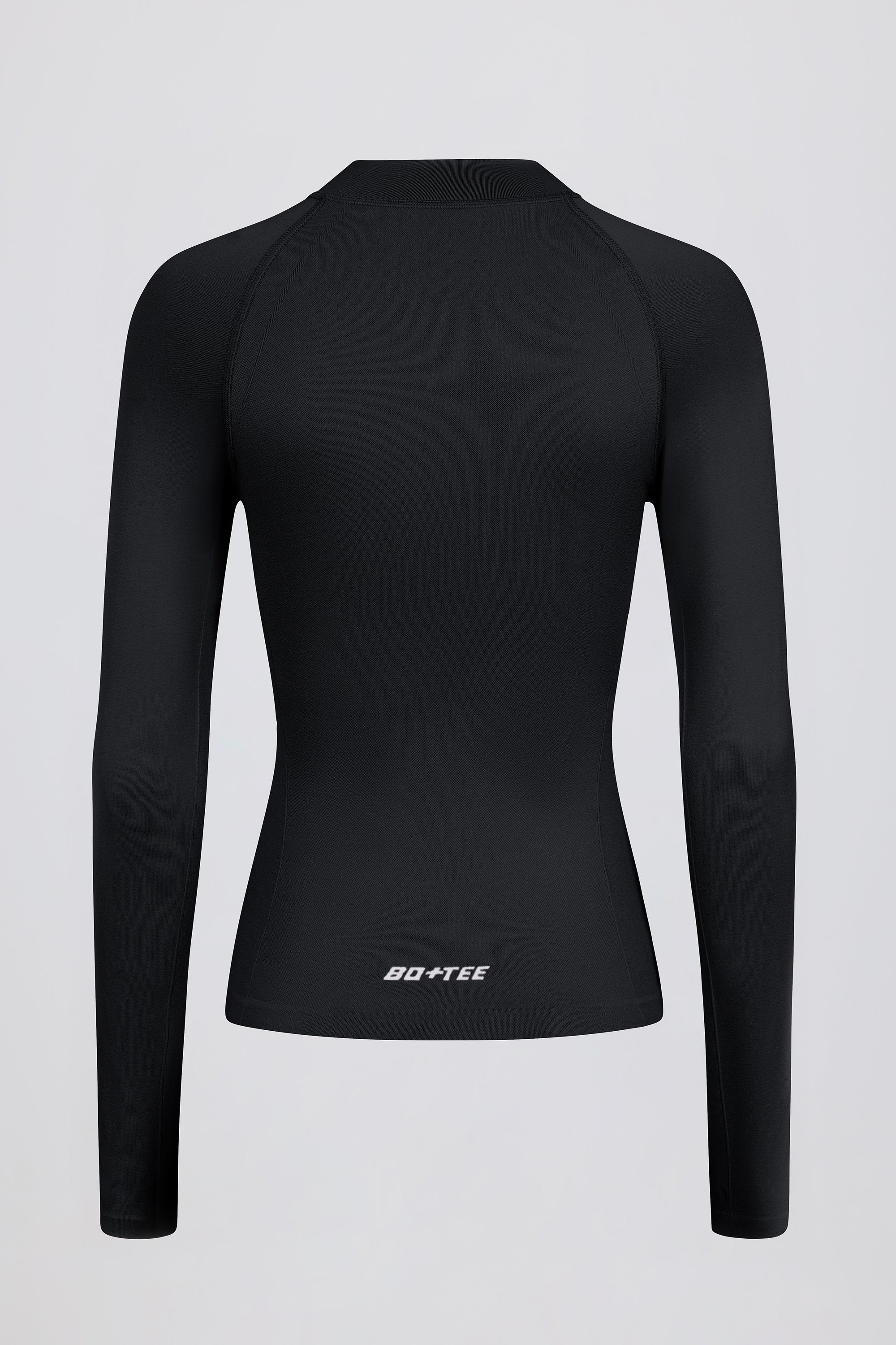 Define Luxe Zip-Up Jacket in Black