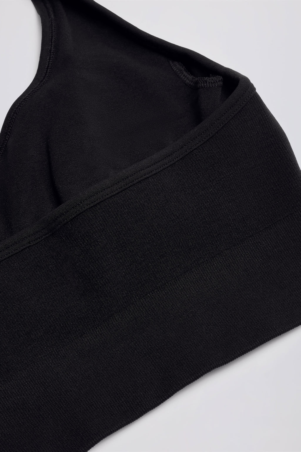 Define Luxe Halterneck Sports Bra in Black