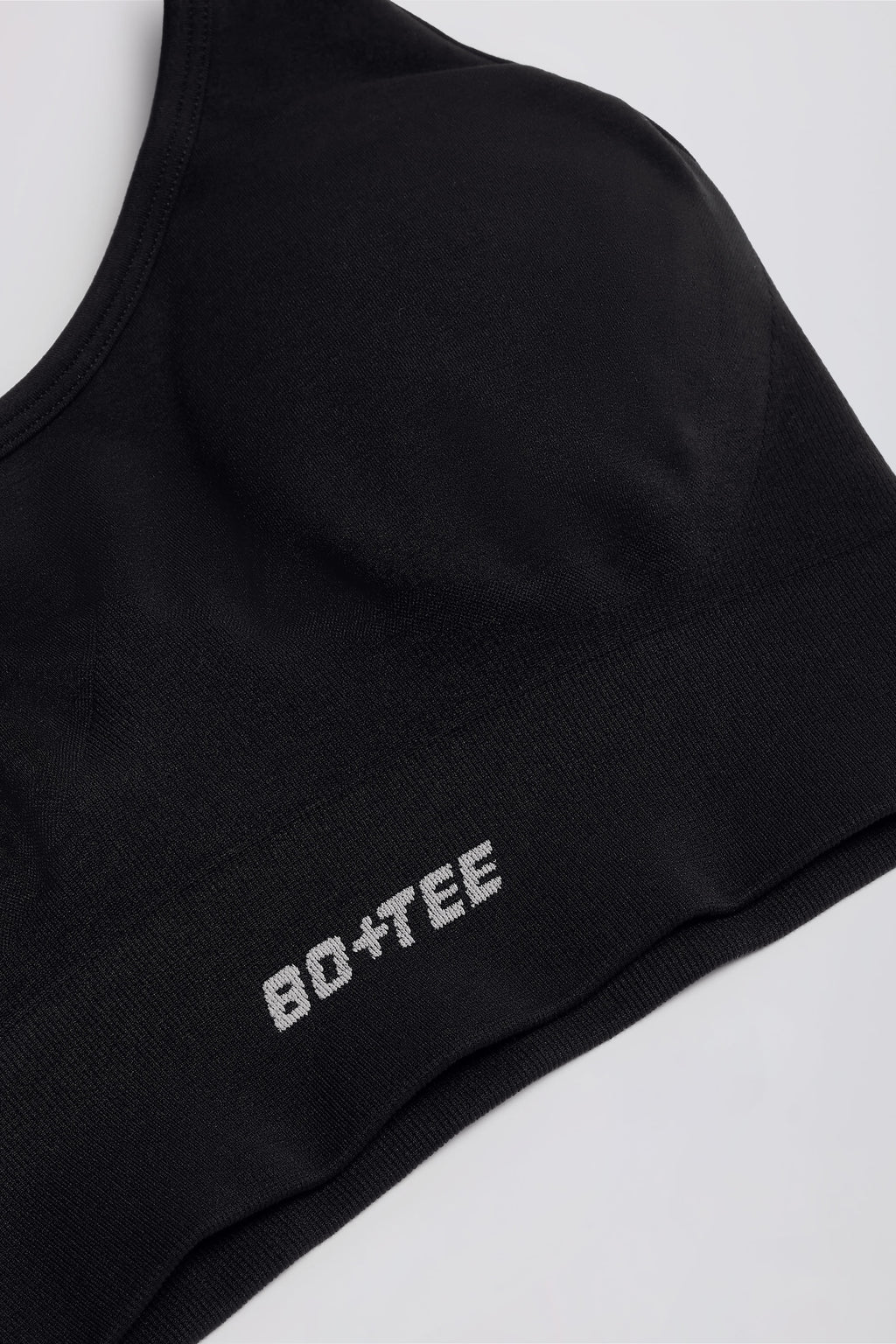 Define Luxe Halterneck Sports Bra in Black