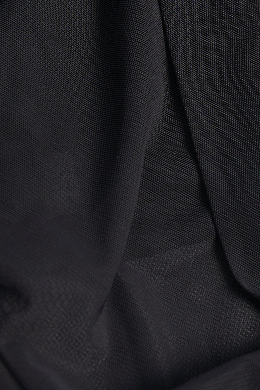 Cowl-Neck Backless Crop Top in Black