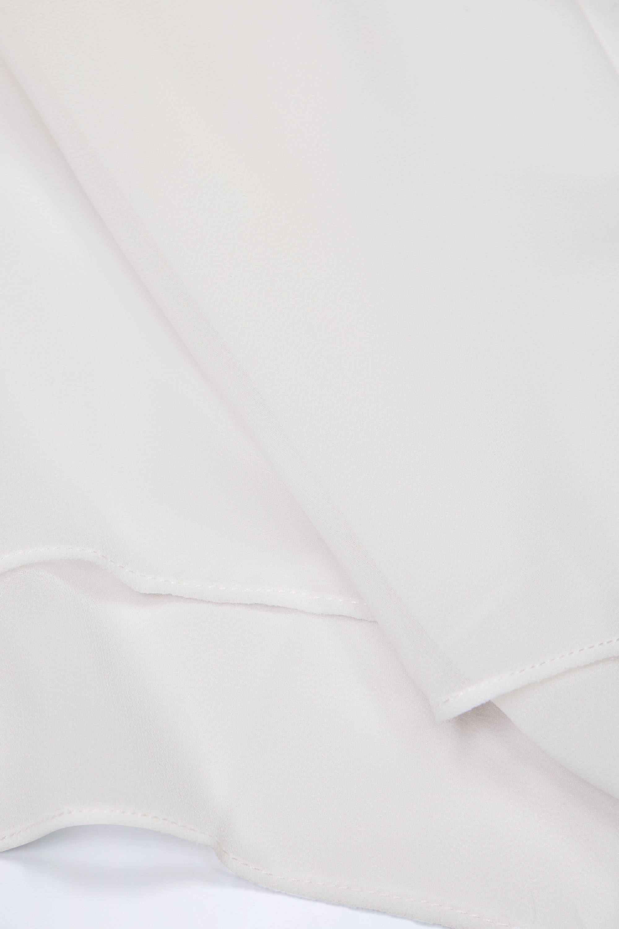 Cowl-Neck Backless Mini Dress in White